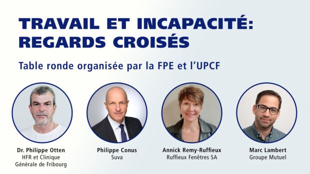 Table ronde : Travail et incapacité : regards croisés