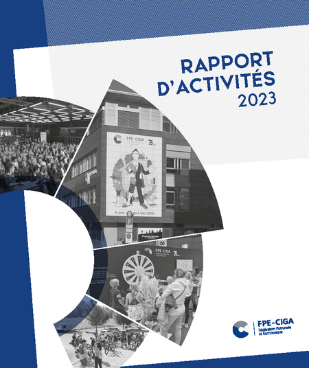 rapport d'activités 2023 de la FPE-CIGA
