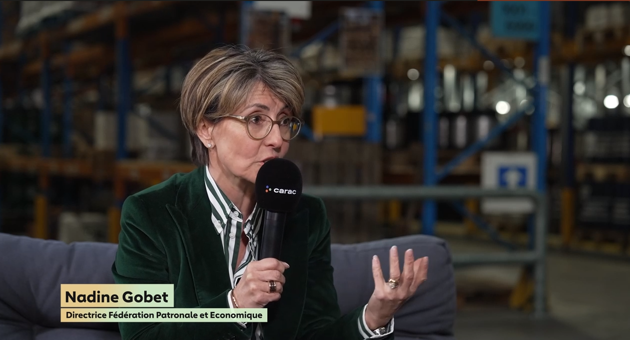 Sophie Berset et Nadine Gobet dans Entre Nous sur Carac Tv