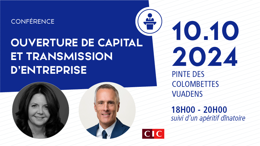 Conférence sur la transmission d'entreprise