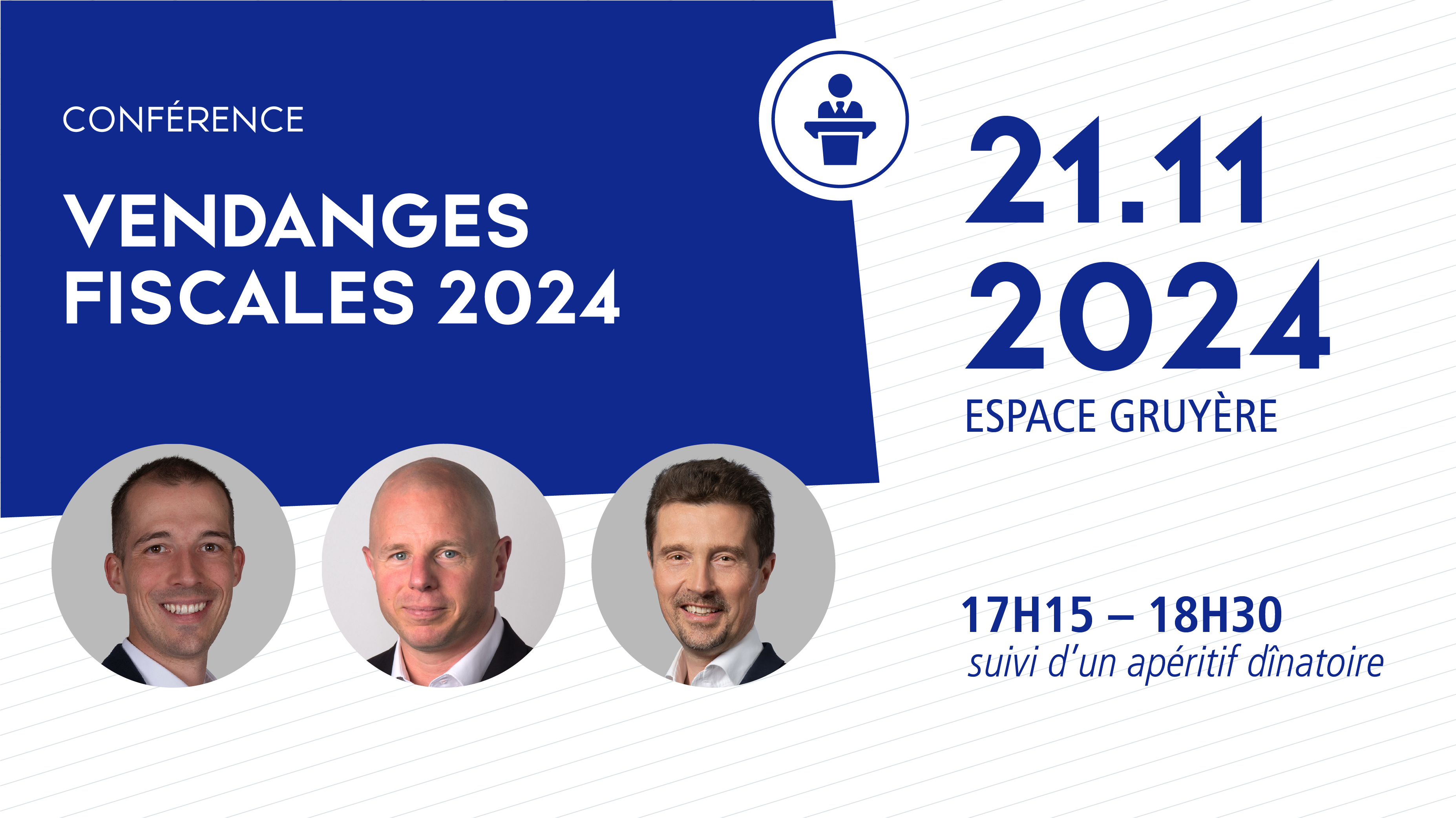 Conférence - Vendanges fiscales 2024
